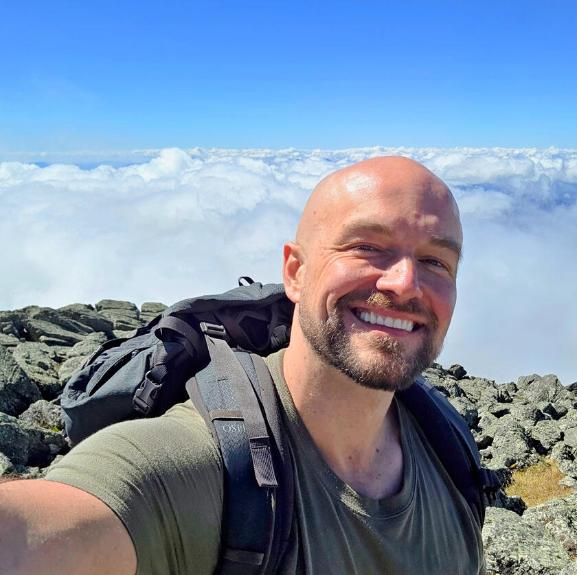 Mr Ryan Connors hiking Mr Ryan Connors hiking